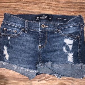 Hollister jean shorts